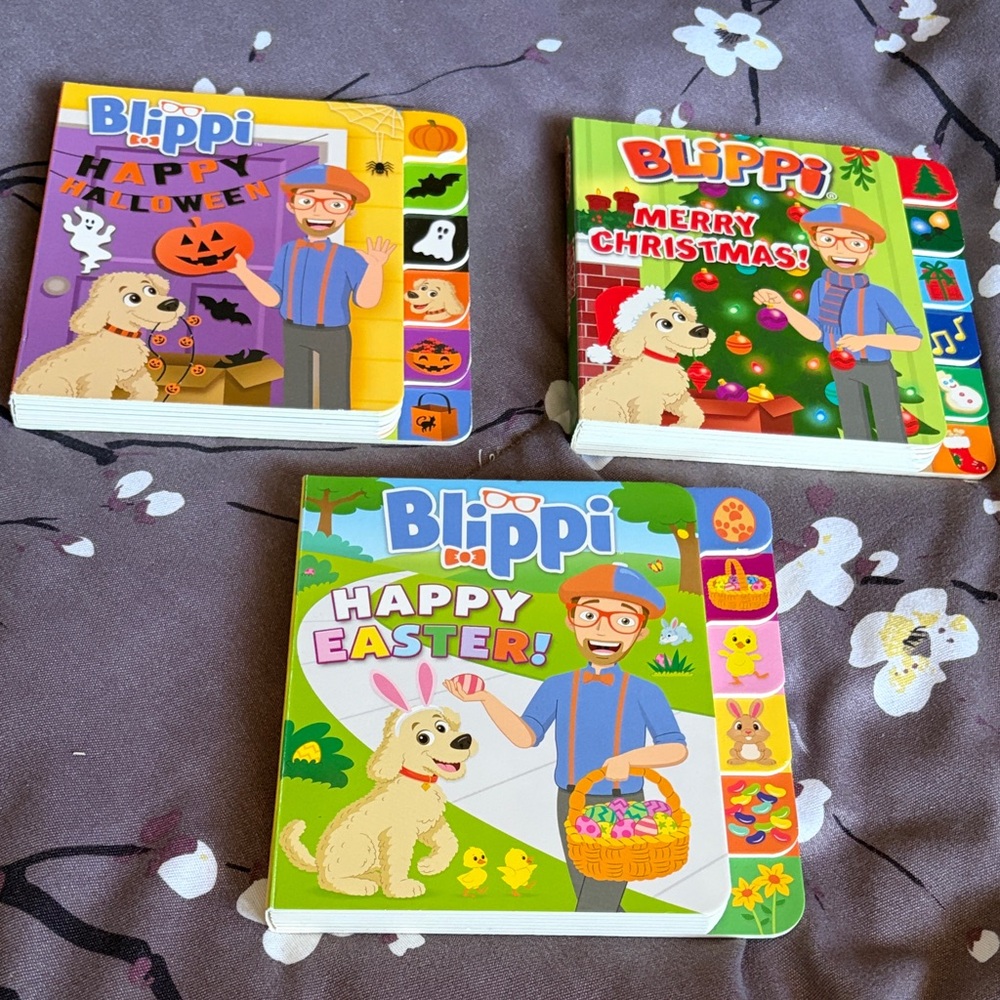 Blippi holiday books